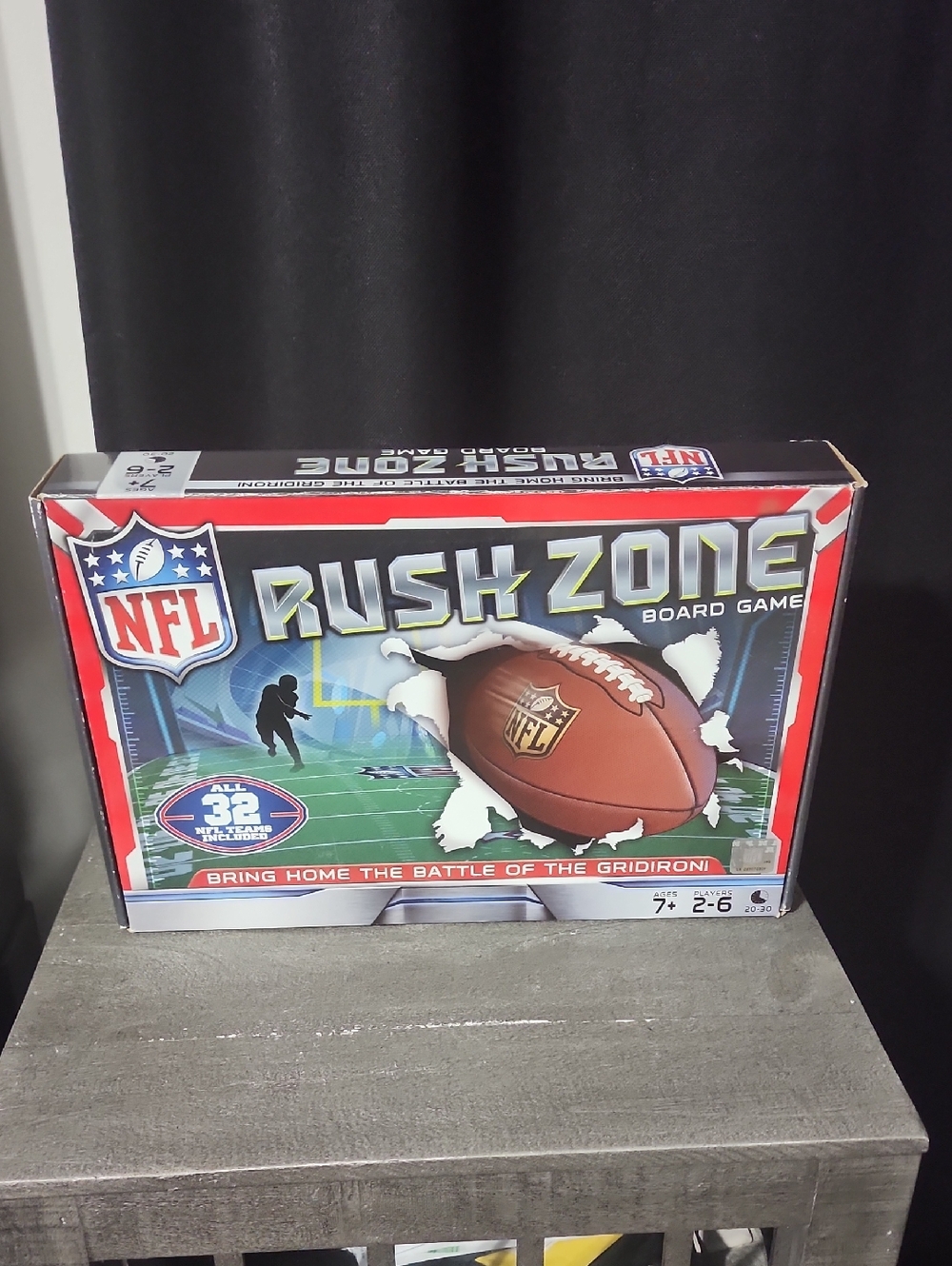 NFL Rush Zone Board Game - Red, Blue, White Artwork